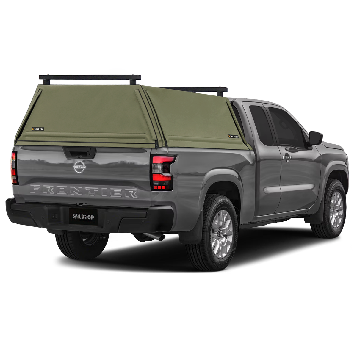 WildTop Nissan Frontier Soft Truck Cap For 2022-Current Long Bed (73.3 ...